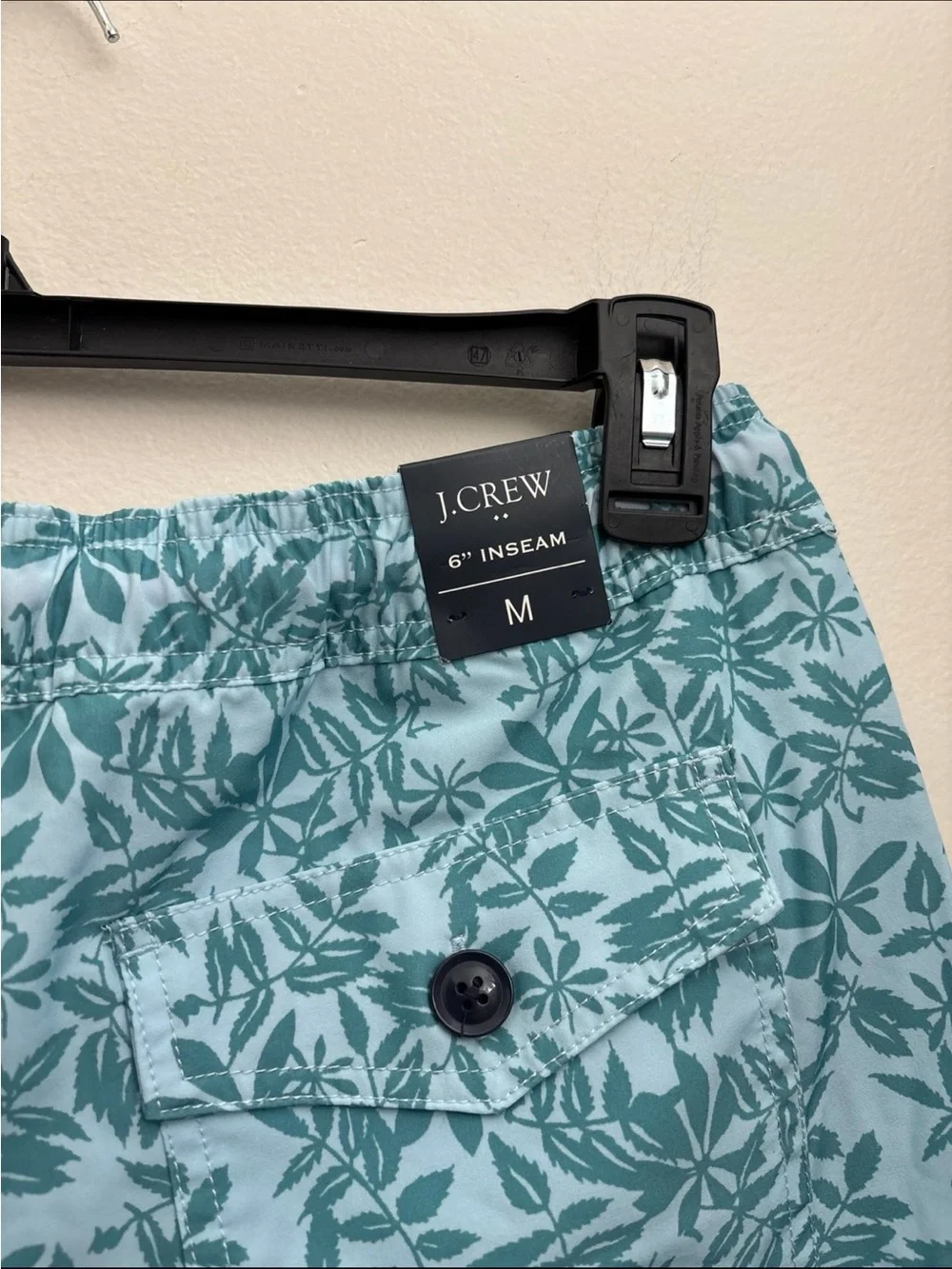 J. Crew size medium swim trunks NWT